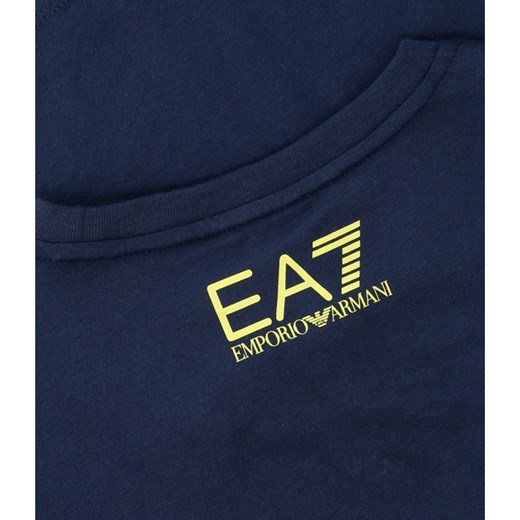 T-shirt chłopięce Emporio Armani w nadruki z krótkimi rękawami 