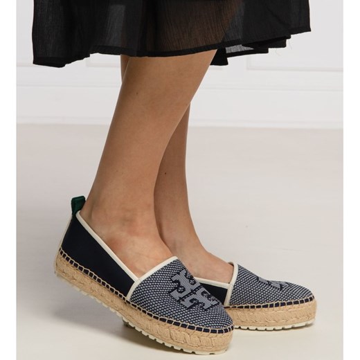 Espadryle damskie Tory Burch bez zapięcia 