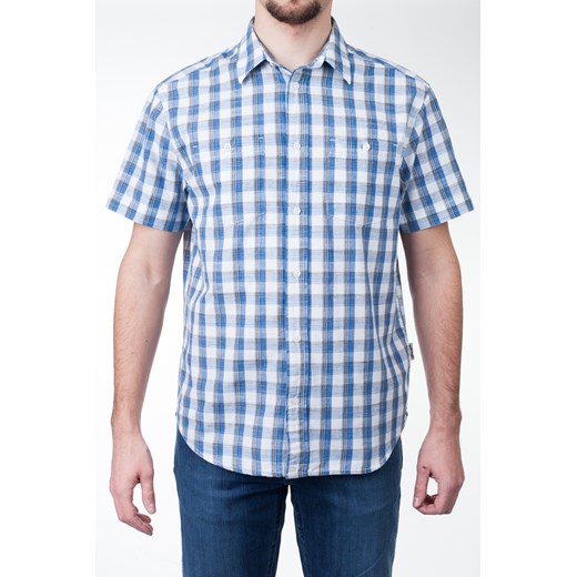 Koszula Wrangler® Two Pocket Shirt "Wrangler Blue" be-jeans niebieski guziki