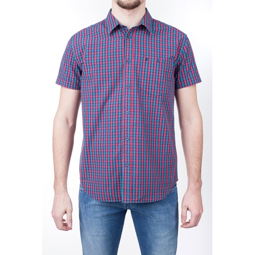 Koszula Wrangler® One Pocket Shirt "Colonial Blue" be-jeans fioletowy guziki