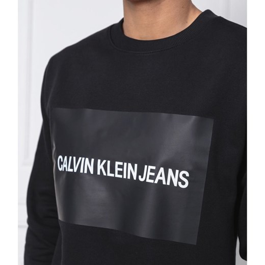 CALVIN KLEIN JEANS Bluza INSTITUTIONAL | Slim Fit XXL okazyjna cena Gomez Fashion Store