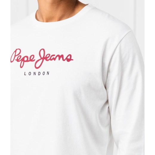 T-shirt męski Pepe Jeans z długim rękawem 