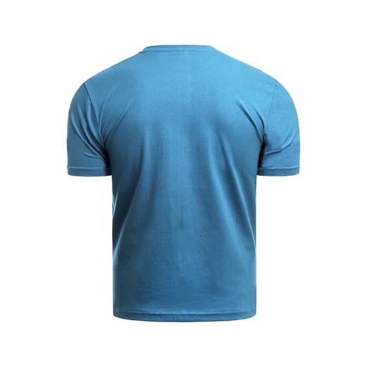 Wyprzedaż koszulka t-shirt  Black 0005 - niebieski Risardi M okazja Risardi