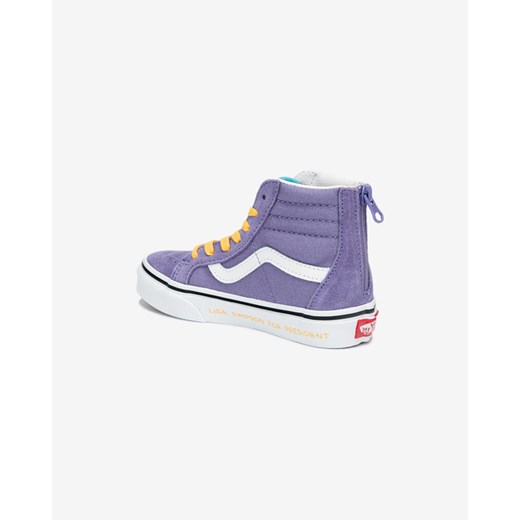 Vans The Simpsons Sk8-Hi Lisa 4 Tenisówki dziecięce Fioletowy Vans 30 BIBLOO