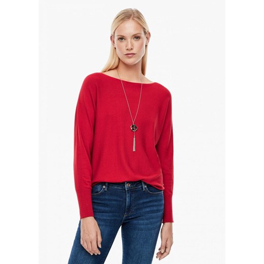 Sweter damski S.Oliver Odzież Damska FV czerwony OAAE Sweter damski S.Oliver Odzież Damska FV czerwony OAAE