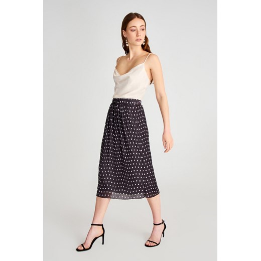 Trendyol Black Patterned Midi Knitting Skirt Trendyol M Factcool