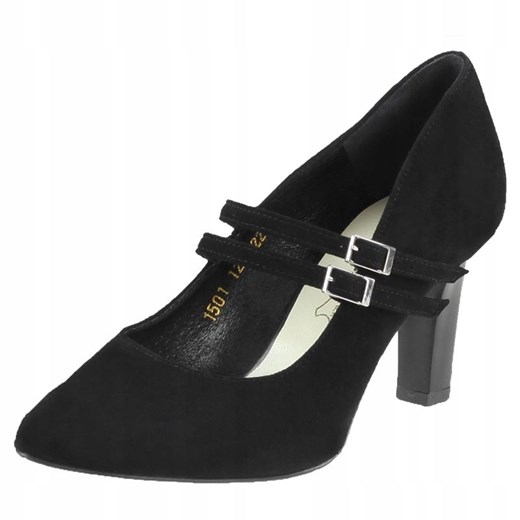 Czarne Czółenka Zamszowe Eska 1501 buty R.39 39 Oficjalny sklep Allegro