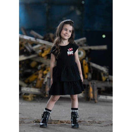 Sukienka - szara - All for Kids All For Kids 116/122 mini-elegancja.eu