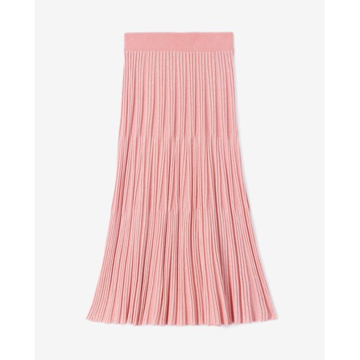 Różowa plisowana spódnica Kenzo L promocyjna cena Moliera2.com
