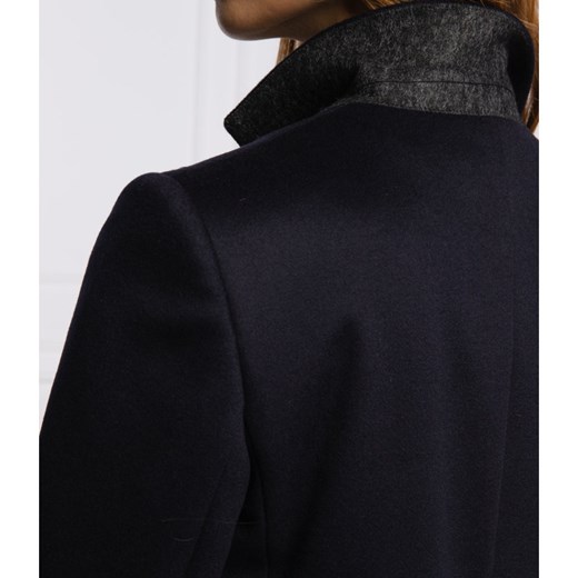 Boss Wełniany płaszcz z Canati4 | z dodatkiem kaszmiru 38 Gomez Fashion Store