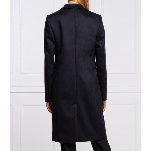 Boss Wełniany płaszcz z Canati4 | z dodatkiem kaszmiru 38 Gomez Fashion Store