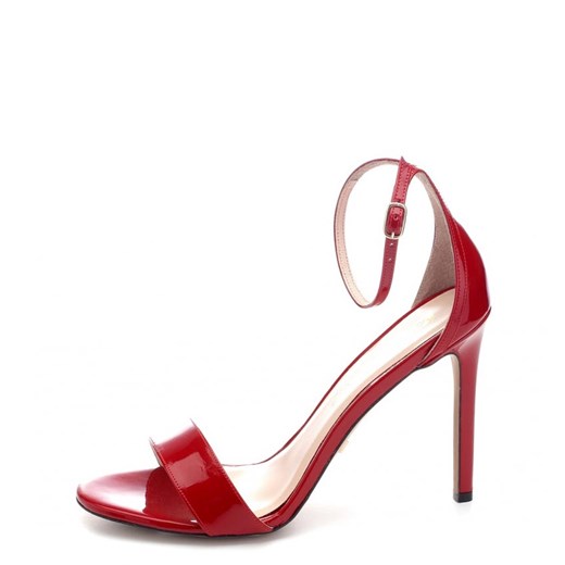 Czerwone sandałki Marballa na szpilce lakierowane Victoria Gotti ® 40 Victoria Gotti