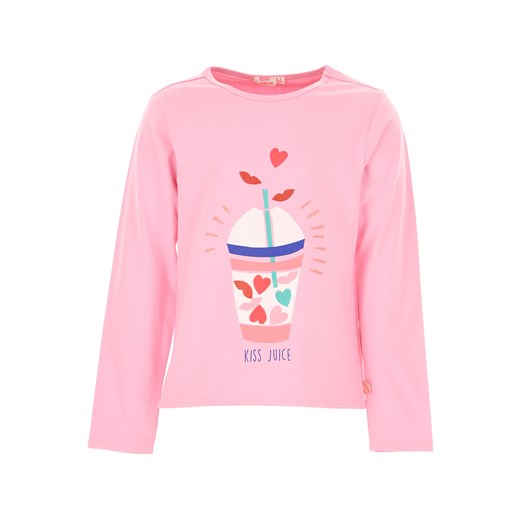 Billieblush Koszulka Dziecięca dla Dziewczynek, różowy, Bawełna, 2019, 10Y 12Y 2Y 4Y 6Y 8Y Billieblush 4Y RAFFAELLO NETWORK
