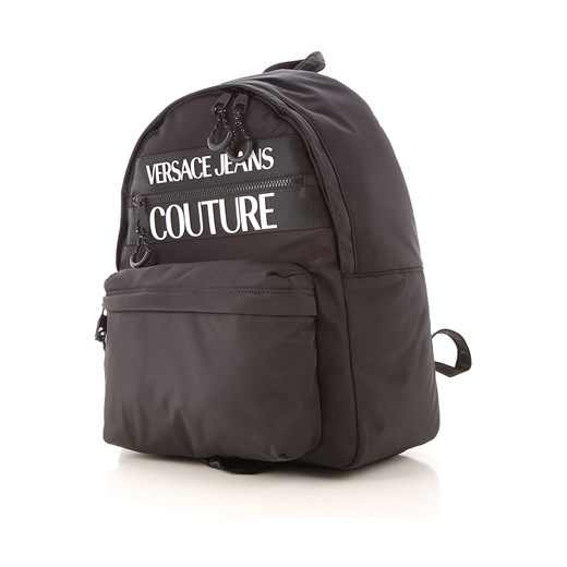 Versace Jeans Couture  Plecak dla Mężczyzn, czarny, Nylon, 2019 one size RAFFAELLO NETWORK