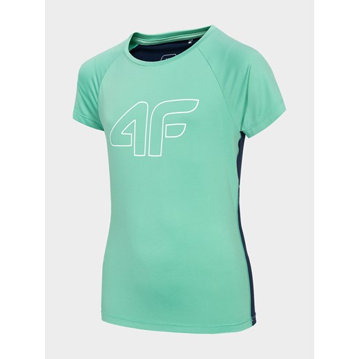 Koszulka sportowa dziewczęca (122-164)  okazyjna cena 4F