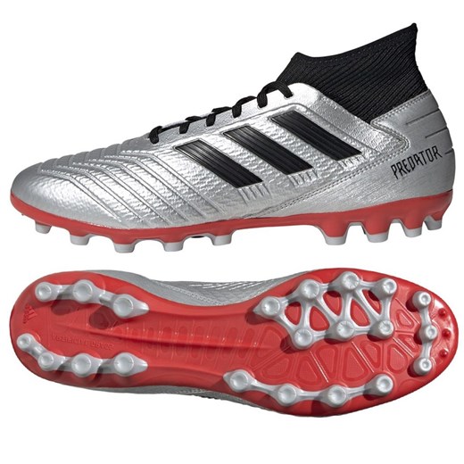 Buty piłkarskie adidas Predator 19.3 Ag M 44 2/3 promocja ButyModne.pl