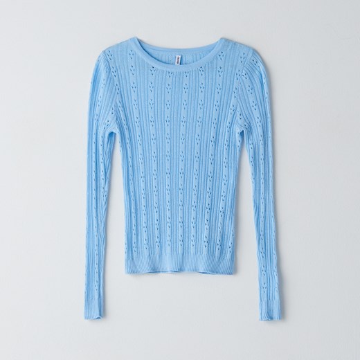 Cropp - Ażurowy sweter - Cropp L Cropp