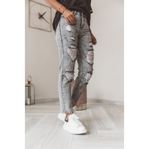 Spodnie Velvet - szary jeans Latika XL Butik Latika okazja