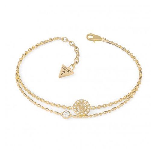 Biżuteria Guess damska bransoletka złota logo UBB79033-S  otozegarki