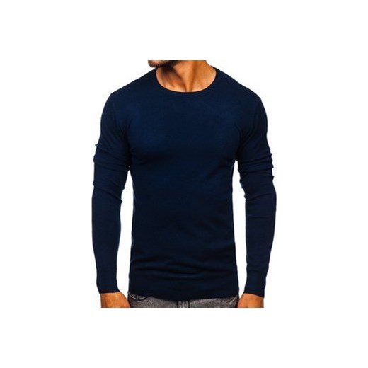 Granatowy sweter męski Denley YY01 M wyprzedaż Denley