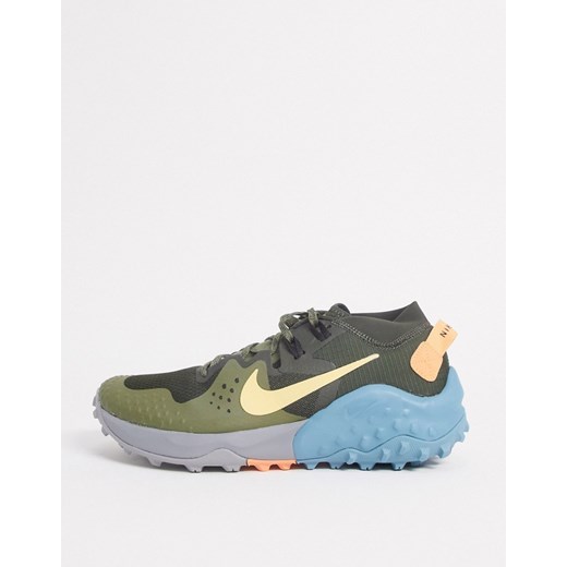 Nike Running – Wildhorse 6 – Zielone buty sportowe-Zielony Nike Running 41 Asos Poland