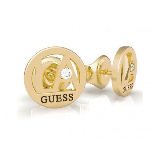 Biżuteria Guess kolczyki złote okrągłe UBE79052  otozegarki