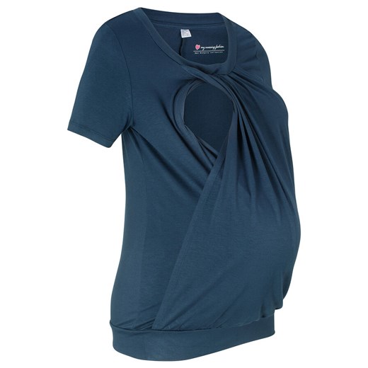 Shirt ciążowy i do karmienia, krótki rękaw | bonprix Bonprix 48/50 bonprix