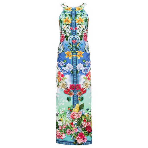 Sukienka z dekoltem halter w kwiaty | bonprix Bonprix 48/50 bonprix