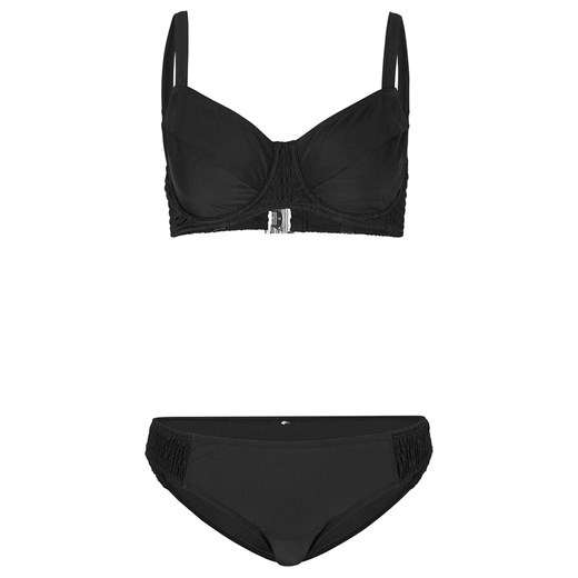 Bikini na fiszbinach z efektem minimizer (2 części) | bonprix Bonprix 42 (80) bonprix promocja