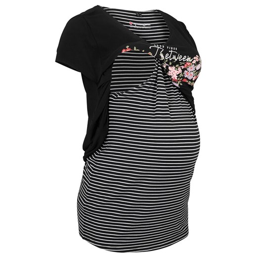 Shirt ciążowy i do karmienia | bonprix Bonprix 52/54 bonprix