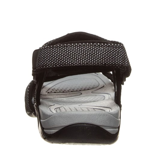 Sandały męskie CMP czarne casualowe ze skóry 