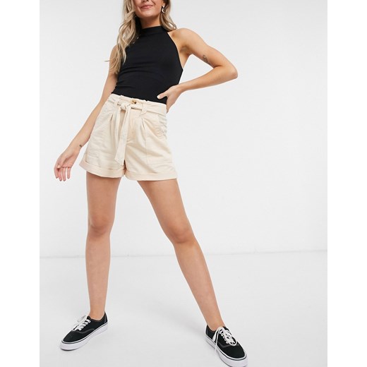 Szorty Miss Selfridge Odzież Damska WX beżowy TYWA Szorty Miss Selfridge Odzież Damska WX beżowy TYWA