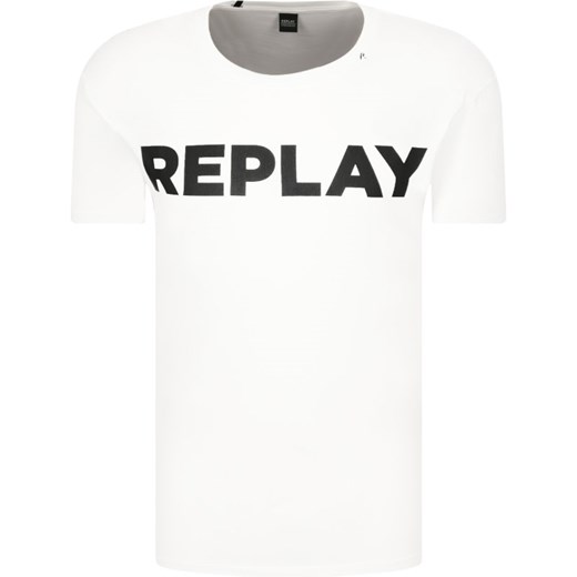 T-shirt męski Replay z krótkim rękawem 