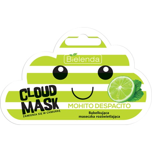 BIELENDA_Cloud Mask bąbelkująca maseczka nawilżająca Mohito Despacito 6g Bielenda perfumeriawarszawa.pl