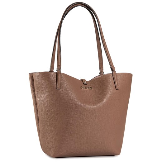 Shopper bag bez dodatków na ramię matowa elegancka 
