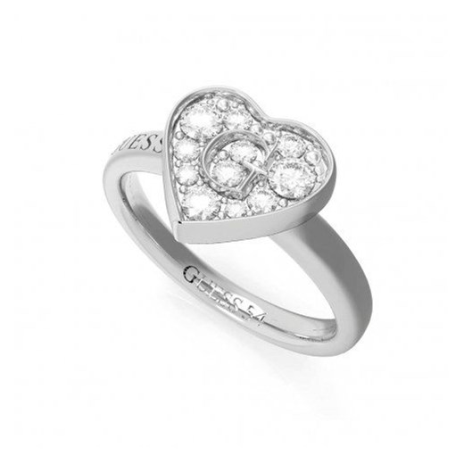 Biżuteria Guess pierścionek srebrny serce UBR79028-52  otozegarki
