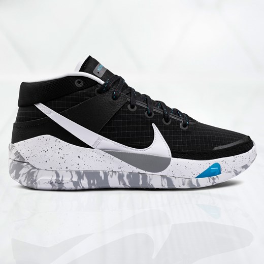 Buty sportowe męskie Nike czarne na wiosnę sznurowane 