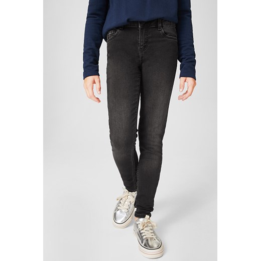 C&A THE SUPER SKINNY JEANS, Szary, Rozmiar: 128 Here And There 146 C&A