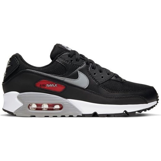 Buty Nike Air Max 90 (CW7481-002) BLACK/PARTICLE GREY-UNIVERSITY RED Nike 44 Street Colors
