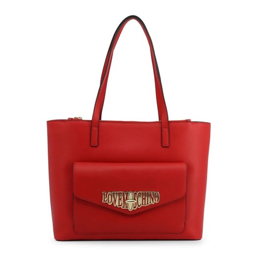 Shopper bag Love Moschino bez dodatków elegancka 
