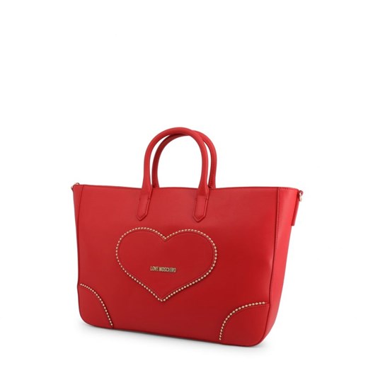 Shopper bag Love Moschino matowa na ramię 