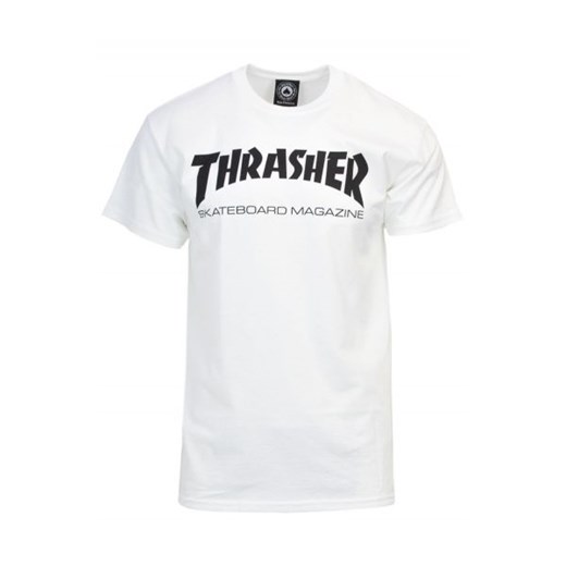 Thrasher T-shirt Mężczyzna - WH7-SKATE_MAG_8 - Biały Thrasher XL Italian Collection Worldwide