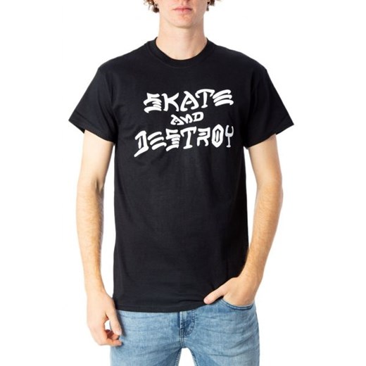 T-shirt męski Thrasher z napisami 