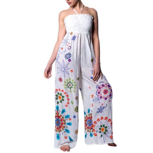 Desigual Dres Kobieta - WH7-PANT_FIJI__8 - Biały Desigual S Italian Collection Worldwide