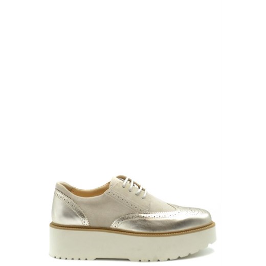 Hogan Kobieta Lace Ups Shoes - WH6-BC38433-EPT9775-beige - Beżowy Hogan 37.5 Italian Collection