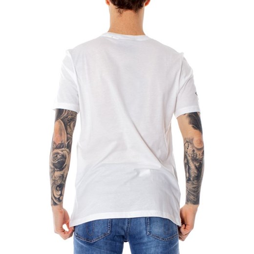 Umbro T-shirt Mężczyzna - WH7-T-SHIRT_IN_JERSEY_8 - Biały Umbro L Italian Collection