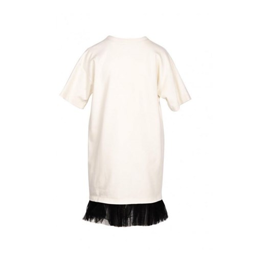 Sukienka Moschino Couture wielokolorowa mini z krótkim rękawem wiosenna 