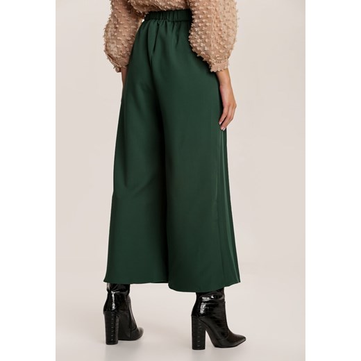 Zielone Spodnie Culottes Sarnixi Renee M/L Renee odzież