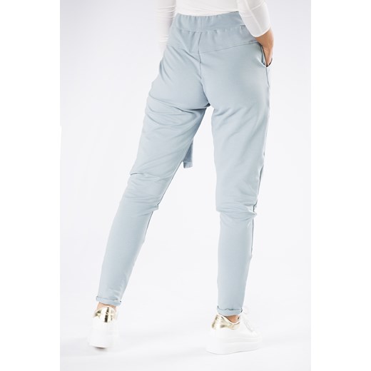 dresowe spodnie kopertowe baggy Ptakmoda.com M ptakmoda.com