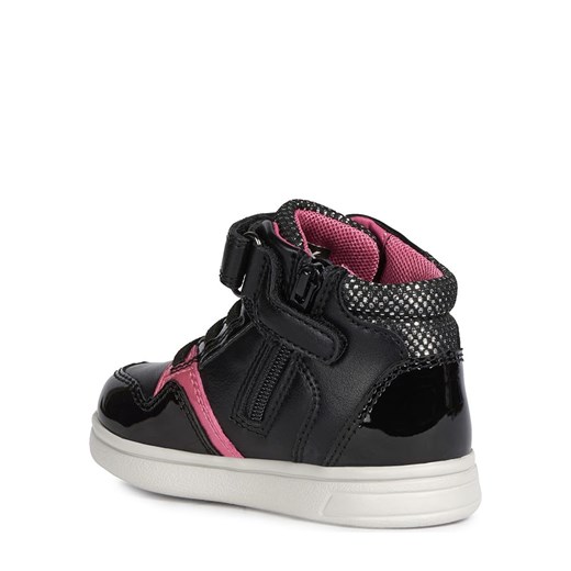 Sneakersy "Djrock" w kolorze czarno-różowym Geox 24 Limango Polska